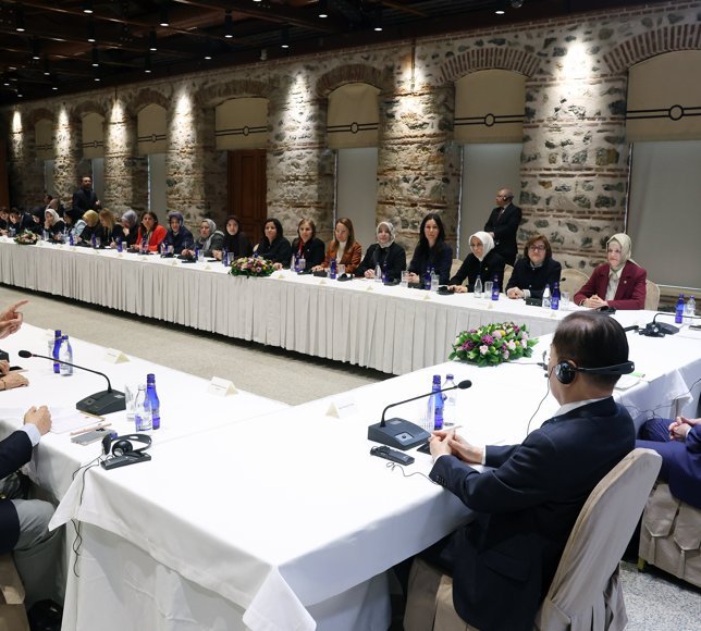 Cumhurbaşkanı Erdoğan, ICAPP Kadın Kolu heyetini kabulünde konuştu: