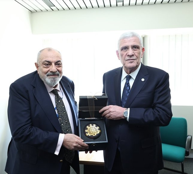 Dervişoğlu, Avrupa Konseyi Parlamenter Meclisi Türk Grubu Başkanı Türkeş ile görüştü