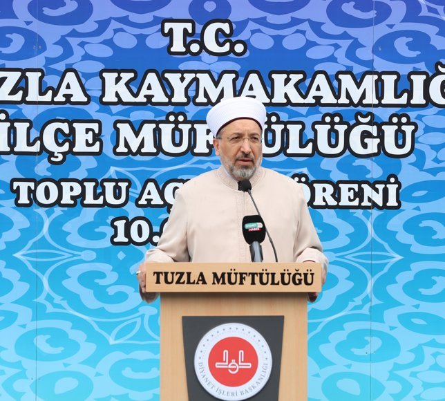 Diyanet İşleri Başkanı Arpaguş, İstanbul'da toplu açılış törenine katıldı