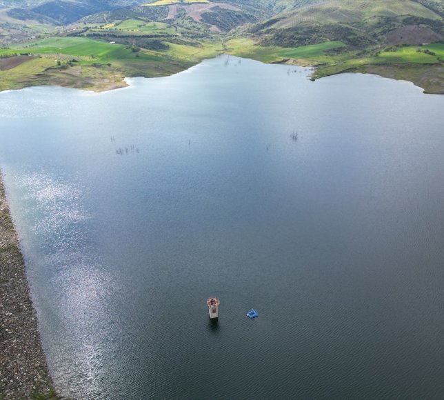 Geçen yıl kritik seviyeye düşen Tekirdağ'daki Naip Barajı'nda doluluk oranı yüzde 22'ye ulaştı