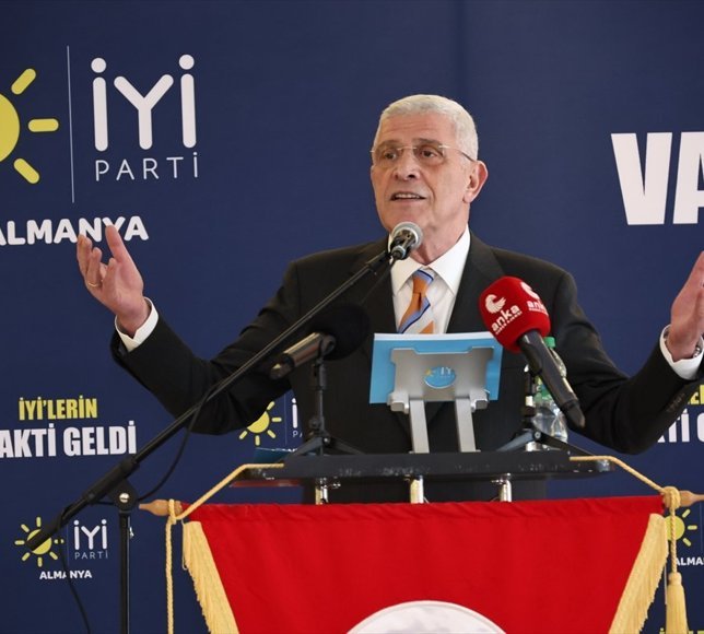 İYİ Parti Genel Başkanı Dervişoğlu, Almanya'da partisinin teşkilatıyla bir araya geldi: