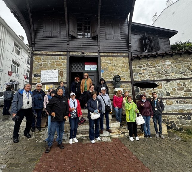 Macar turist kafilesi Tekirdağ'da müzeleri ziyaret etti