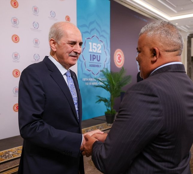 TBMM Başkanı Kurtulmuş, Malavi Ulusal Meclisi Başkanı Suleman ile görüştü