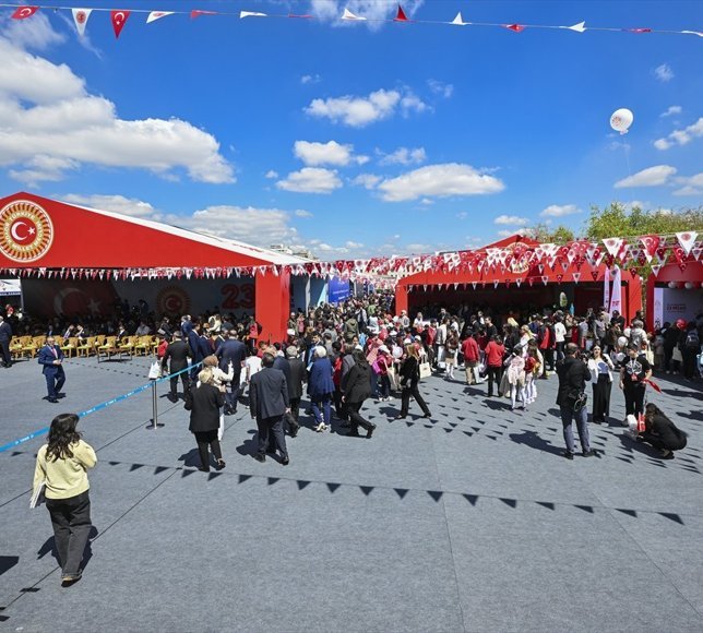 TBMM'de 'Meclis Bahçesi Çocuk Bahçesi Etkinliği' başladı