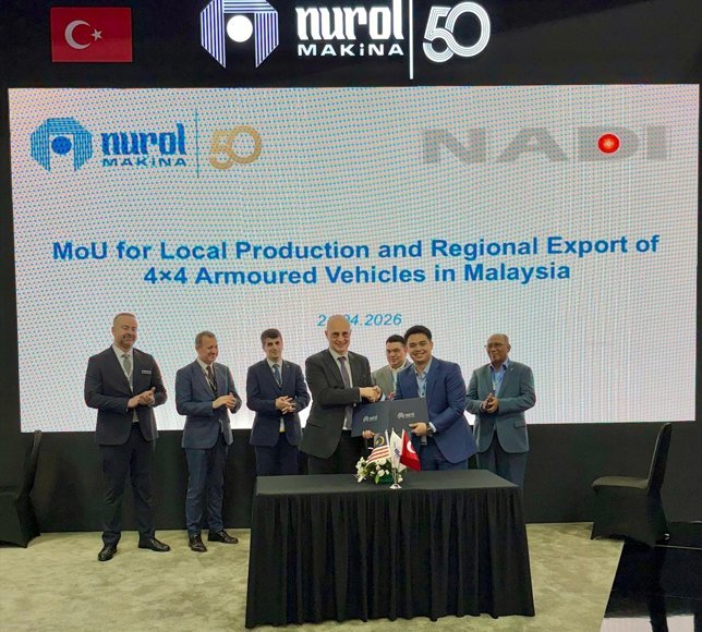 Türk zırhlıları için Malezya'da işbirliği anlaşması imzalandı