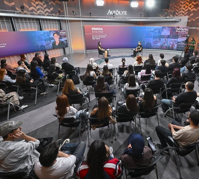 Usta Görüntü Yönetmeni Uğur İçbak AA'nın Sinema Atölyesi'ne konuk oldu: