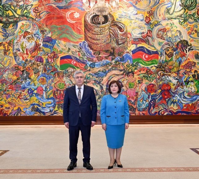 Yargıtay Cumhuriyet Başsavcısı Şentürk, Azerbaycan Milli Meclisi Başkanı Gafarova ile görüştü