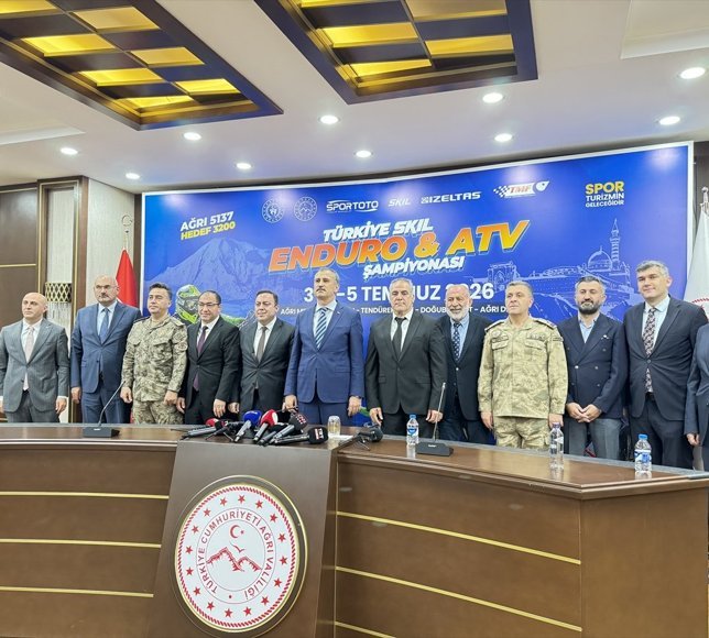 Ağrı Dağı'nda ilk kez düzenlenecek Türkiye Enduro ve ATV Şampiyonası'nın tanıtımı yapıldı
