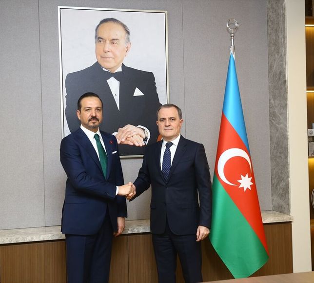 AK Parti Genel Başkan Yardımcısı Zorlu, Azerbaycan Dışişleri Bakanı Bayramov'la görüştü
