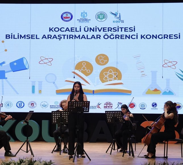 Batı Karadeniz üniversitelerinin araştırmacı öğrencileri, Kocaeli'deki bilim kongresinde buluştu