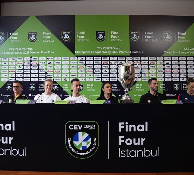 CEV Zeren Group Şampiyonlar Ligi Dörtlü Finali öncesi basın toplantısı düzenlendi