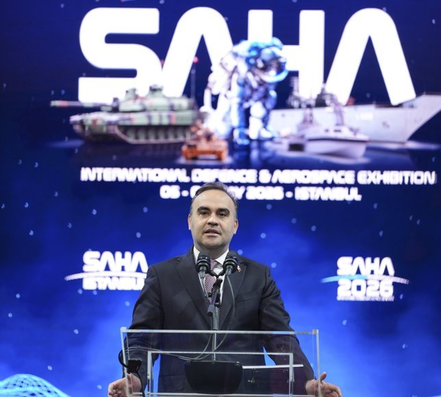 Sanayi ve Teknoloji Bakanı Kacır, SAHA 2026 fuarının açılışında konuştu: