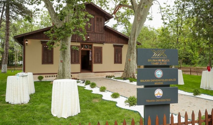Trakya Üniversitesinde bir müze daha açıldı