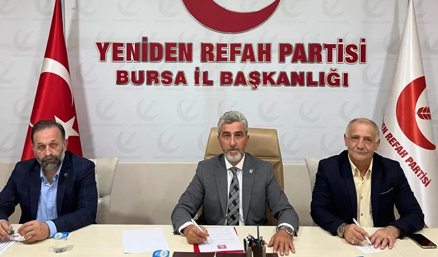 Yeniden Refah Bursa'dan iktidara yüklendi