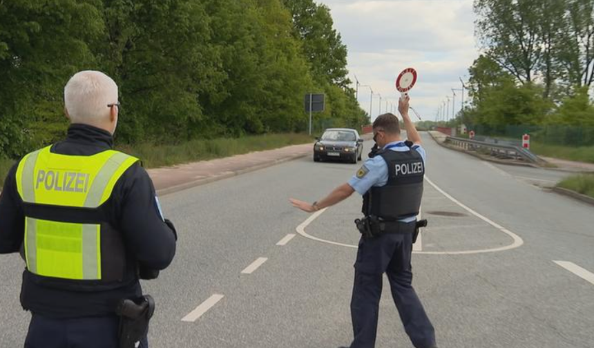 Almanya Sınırlarda Yeni Dönem: 14.000 Polis Görevde
