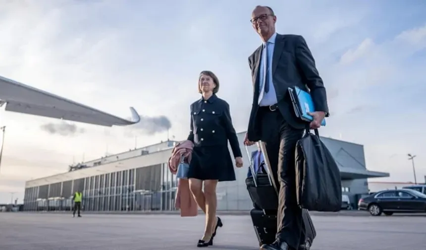 Alman Başbakan Merz’in Türkiye'ye sade gelişi dikkat çekti