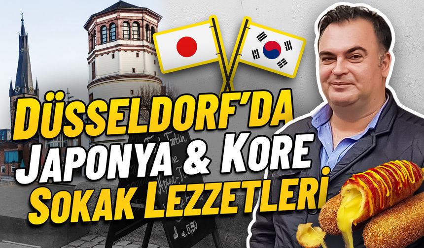 Düsseldorf’ta Japon & Kore Sokak Lezzetleri