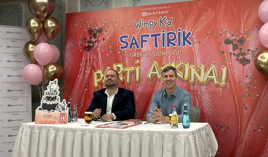 'Saftirik Greg'in Günlüğü' serisinin yazarı Jeff Kinney, çocuk edebiyatı hakkında konuştu