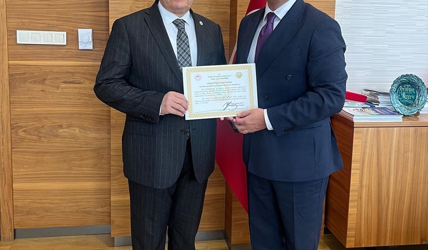 Yeniköy Kemerköy Enerji'nin ağaçlandırma çalışmalarına OGM'den takdir belgesi