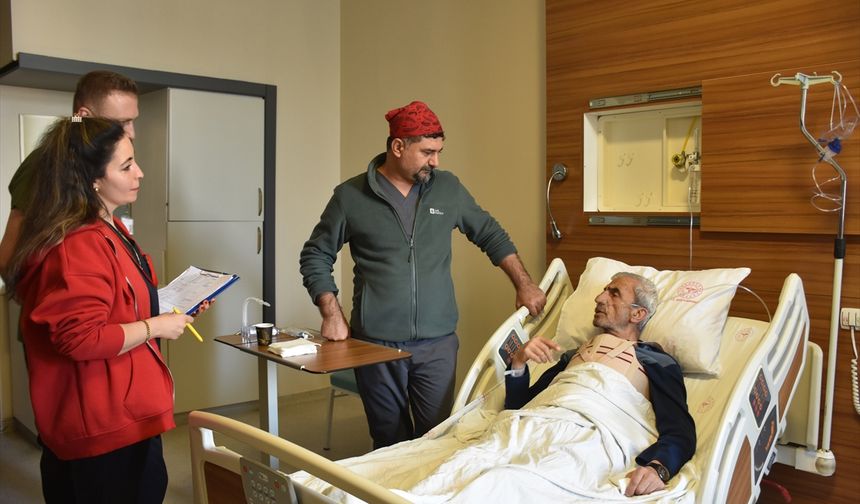 Aort diseksiyon tanısı konulan hasta, Van'da sağlığına kavuştu