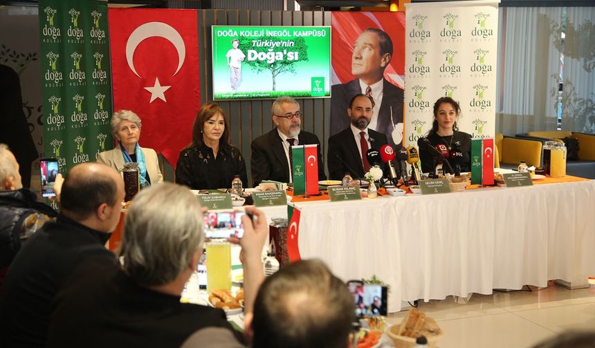 Doğa Koleji yönetimi İnegöl'de eğitim vizyonunu paylaştı