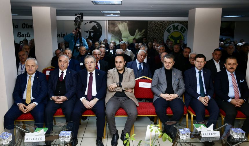 FİSKOBİRLİK Olağan Mali Genel Kurulu Giresun'da yapıldı