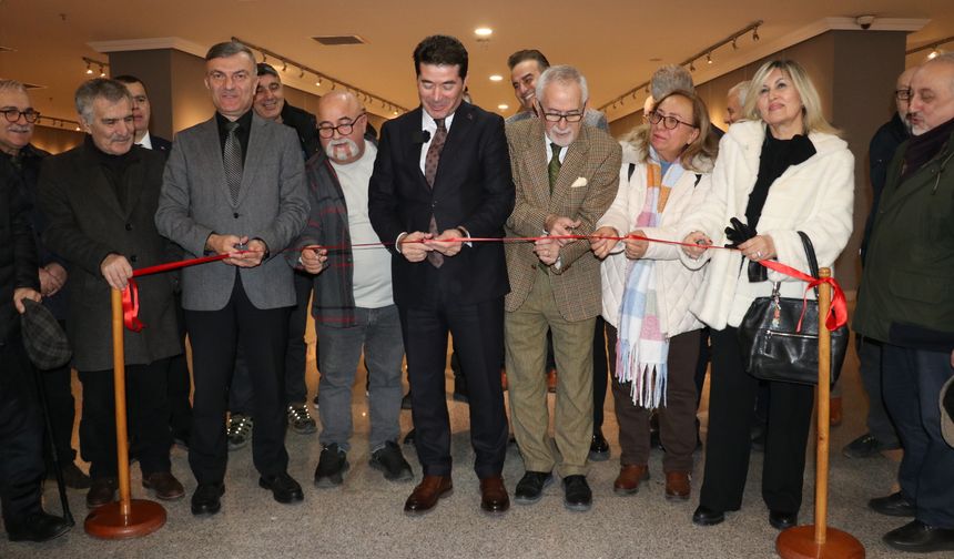 Trabzon'da karikatür sergisi 'Karadeniz İncelemeleri 2' açıldı