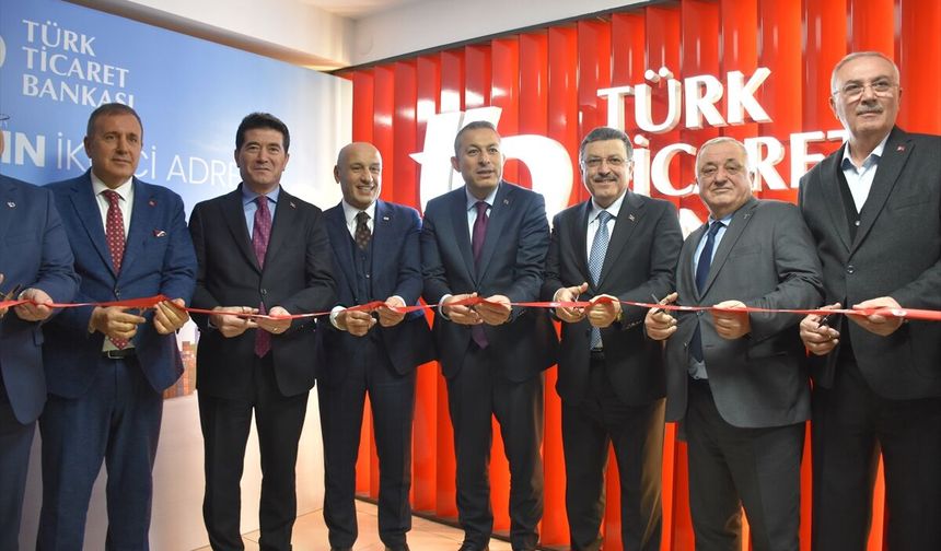 Türk Ticaret Bankasının 12'nci şubesi Trabzon'da açıldı