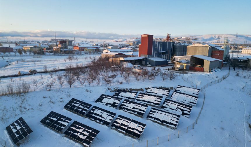 Van OSB'de fabrikaların elektrik ihtiyacının yüzde 35'i güneşten karşılanıyor