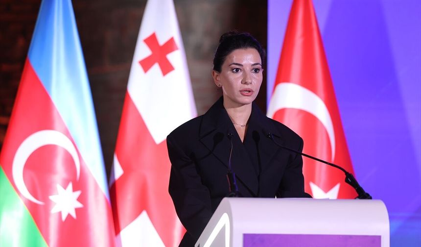 Azerbaycan Ekonomi Bakanı Cabbarov, 7. Türkiye-Azerbaycan-Gürcistan İş Forumu'nda konuştu: