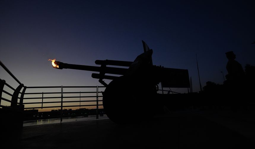 Bağdat'ta Osmanlı mirası 'iftar topu' yıllar sonra yeniden ateşlendi