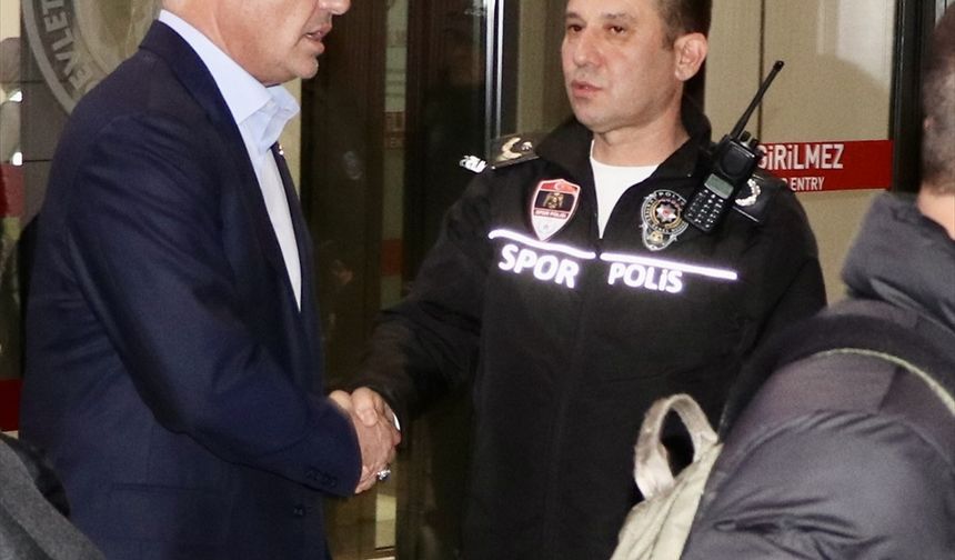 Fenerbahçe kafilesi, Trabzon'a geldi