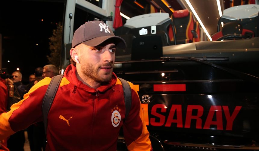 Galatasaray kafilesi Rize'ye geldi