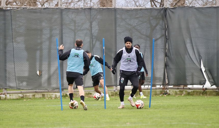 Kocaelispor, Beşiktaş maçının hazırlıklarına başladı