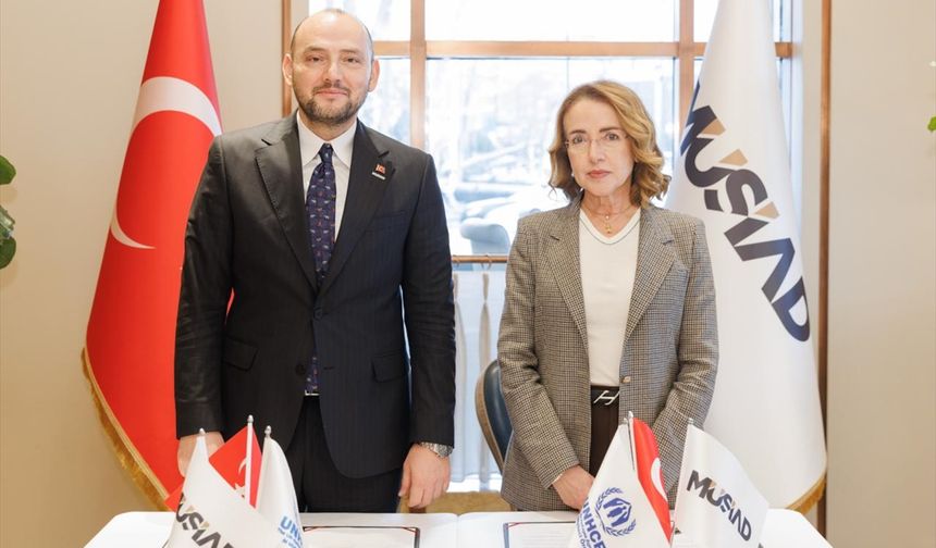 MÜSİAD ile BM Mülteciler Yüksek Komiserliği Türkiye Temsilciliği işbirliği yaptı
