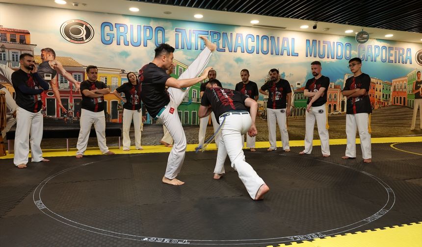 Samsun'da capoeira atölyesi düzenlendi