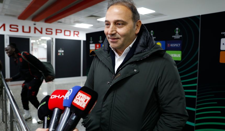 Samsunspor-Shkendija maçının ardından