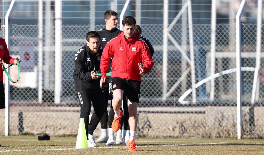 Sivasspor'da Sakaryaspor maçının hazırlıkları başladı
