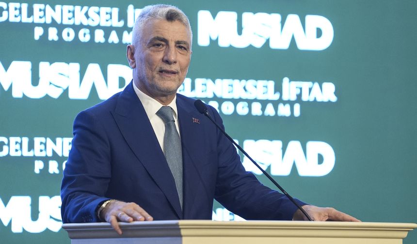 Ticaret Bakanı Bolat, MÜSİAD Geleneksel İftar Programı'nda konuştu: