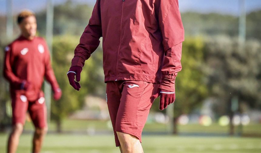 Trabzonspor, Fatih Karagümrük maçının hazırlıklarını sürdürdü