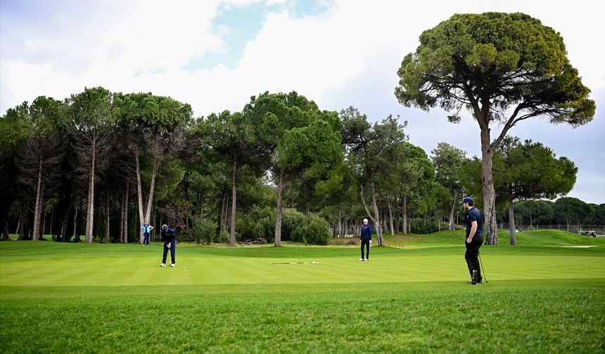 Türkiye Açık Para Golf Turnuvası, Antalya'da başladı