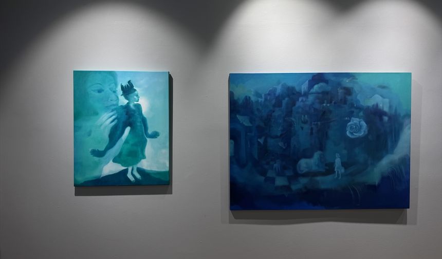 'Untold Tales' sergisi, Galeri Işık Teşvikiye'de sanatseverlerle buluştu