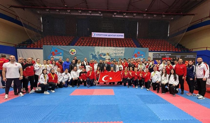 28. Balkan Karate Şampiyonası, Bosna Hersek'te sona erdi