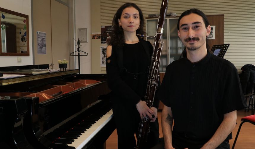 Bursalı iki genç müzisyen Almanya'da eğitim hakkı kazandı