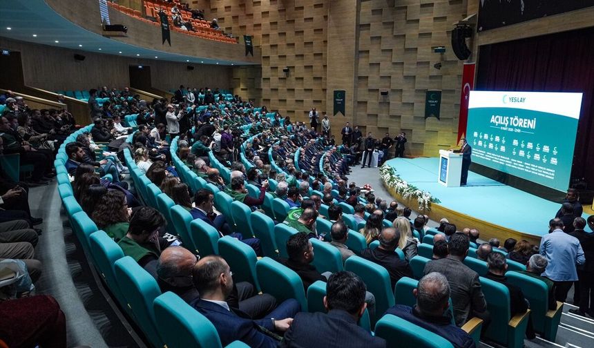 Cumhurbaşkanı Yardımcısı Yılmaz, İzmir Yeşilay Açılış Töreni'nde konuştu: