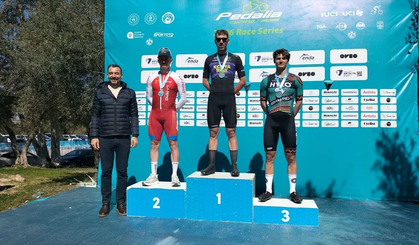 Grand Prix Apollon Temple Bisiklet Yarışları, Manavgat'ta düzenlendi