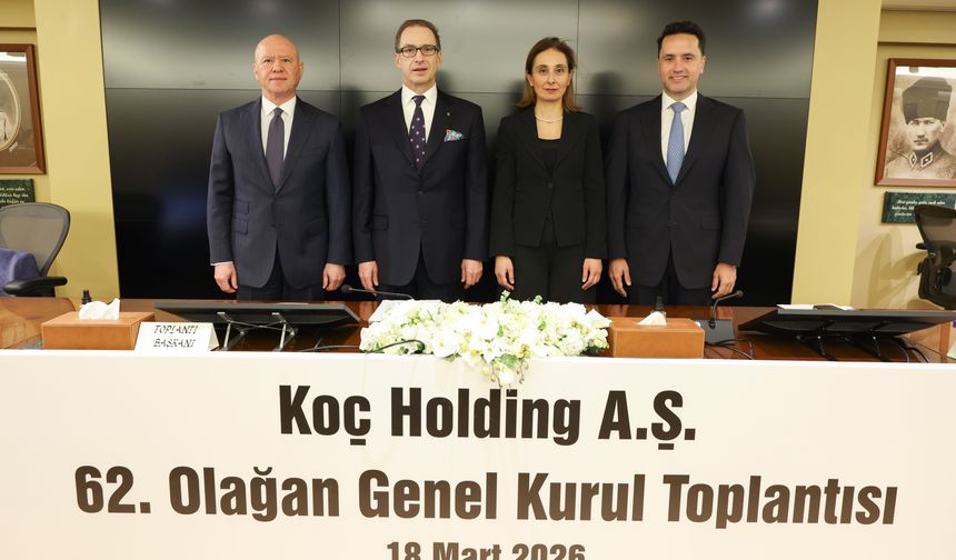 Koç Holding 62. Olağan Genel Kurul Toplantısı yapıldı