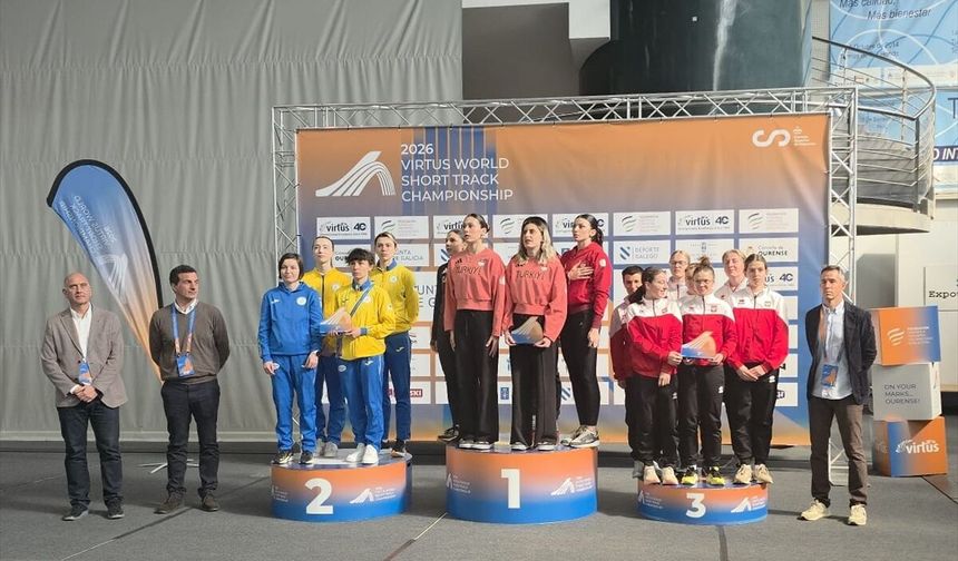 Özel milli kadın atletler, İspanya'da takım halinde dünya şampiyonu oldu