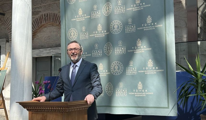 'Sancak Mushafları Sergisi' Beyazıt Yazma Eser Kütüphanesi'nde açıldı