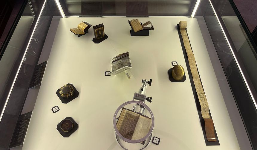 'Sancak Mushafları' sergisi Kadir Gecesi dolayısıyla bu gece açık olacak